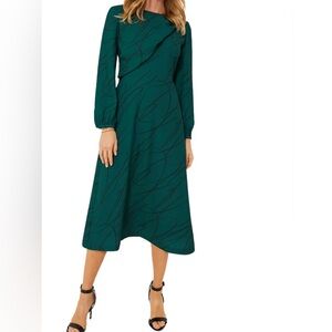 Pine Twombly Draped Macie Dress